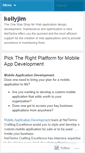 Mobile Screenshot of kellyjim.wordpress.com