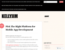 Tablet Screenshot of kellyjim.wordpress.com