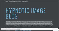 Desktop Screenshot of hypnoticimage.wordpress.com