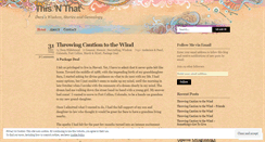 Desktop Screenshot of dorahildebrand.wordpress.com