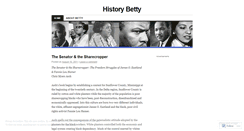 Desktop Screenshot of historybetty.wordpress.com