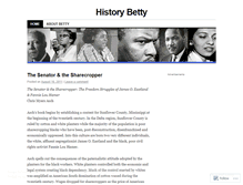 Tablet Screenshot of historybetty.wordpress.com