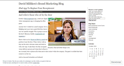 Desktop Screenshot of brandmarketingblog.wordpress.com