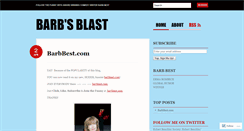 Desktop Screenshot of barbsblast.wordpress.com