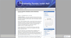 Desktop Screenshot of gramediapim.wordpress.com