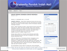 Tablet Screenshot of gramediapim.wordpress.com