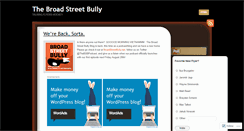 Desktop Screenshot of broadstreetbully.wordpress.com