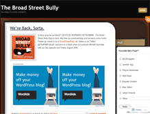 Tablet Screenshot of broadstreetbully.wordpress.com