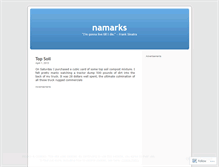 Tablet Screenshot of namarks.wordpress.com