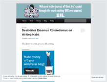 Tablet Screenshot of dianaraquest.wordpress.com