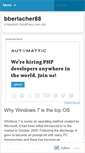 Mobile Screenshot of bberlacher88.wordpress.com
