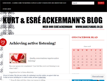 Tablet Screenshot of esreackermann.wordpress.com