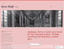 Tablet Screenshot of kweewritings.wordpress.com