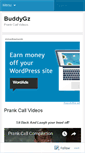 Mobile Screenshot of buddygz.wordpress.com