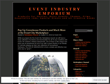 Tablet Screenshot of eventproducts.wordpress.com