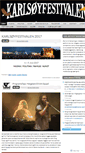 Mobile Screenshot of karlsoyfestivalen.wordpress.com