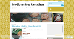 Desktop Screenshot of myglutenfreeramadhan.wordpress.com