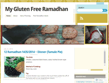 Tablet Screenshot of myglutenfreeramadhan.wordpress.com