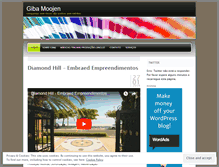 Tablet Screenshot of gibamoojen.wordpress.com