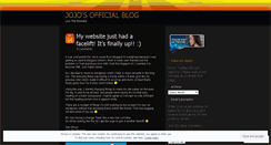 Desktop Screenshot of jojostruys.wordpress.com
