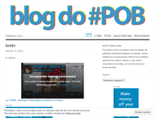 Tablet Screenshot of pobsorocaba.wordpress.com