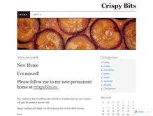 Tablet Screenshot of crispybits.wordpress.com