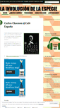 Mobile Screenshot of lainvoluciondelaespecie.wordpress.com