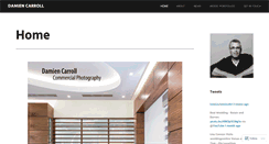 Desktop Screenshot of damiencarrollphotography.wordpress.com