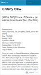 Mobile Screenshot of infinitycrew.wordpress.com