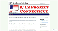 Desktop Screenshot of 912projectct.wordpress.com