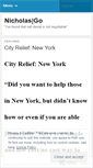 Mobile Screenshot of nicholascarman.wordpress.com