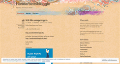 Desktop Screenshot of handarbeitsbloeggle.wordpress.com
