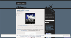 Desktop Screenshot of insanedaze.wordpress.com