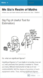 Mobile Screenshot of mssia.wordpress.com