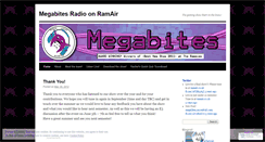 Desktop Screenshot of megabitesradio.wordpress.com