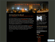 Tablet Screenshot of afrocyberpunk.wordpress.com