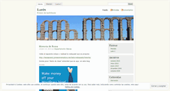 Desktop Screenshot of latin1.wordpress.com