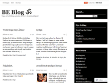 Tablet Screenshot of beblogyoga.wordpress.com