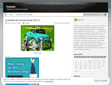 Tablet Screenshot of embalo.wordpress.com