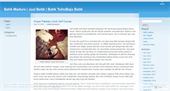 Desktop Screenshot of khasbatikindonesia.wordpress.com