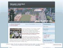 Tablet Screenshot of kabupatenlebak.wordpress.com