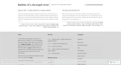 Desktop Screenshot of mybabblings.wordpress.com