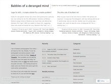 Tablet Screenshot of mybabblings.wordpress.com