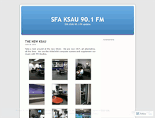 Tablet Screenshot of ksau.wordpress.com