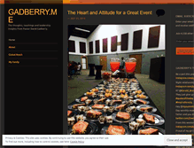 Tablet Screenshot of gadberry.wordpress.com