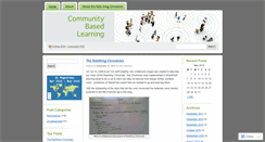 Desktop Screenshot of communitylearning.wordpress.com