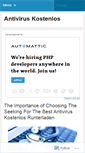 Mobile Screenshot of antiviruskostenlos.wordpress.com