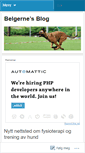 Mobile Screenshot of belgerne.wordpress.com