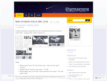 Tablet Screenshot of ilhamsaenong.wordpress.com