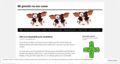 Desktop Screenshot of migremlinnomecome.wordpress.com